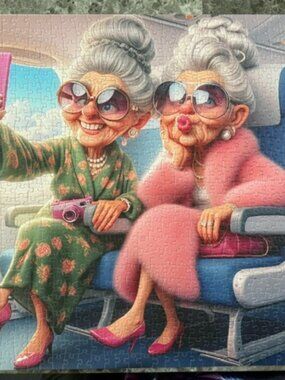 Tucocoo 1000 Piece Puzzle Old Friends Traveling